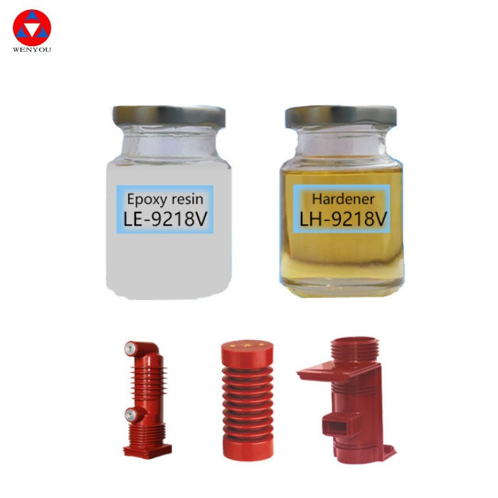 رزین اپوکسی و سخت کننده مقاوم در برابر شوک حرارتی برای ترانسفورماتورهای جریان 10kv 35kv