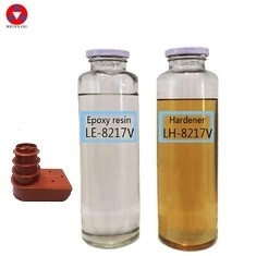 دمای اتاق خشک کردن رزین اپوکسی مایع شفاف ترانسفورماتور و MV LV HV