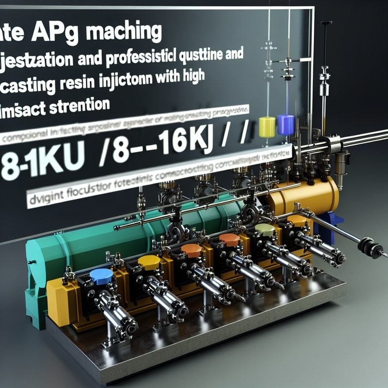دستگاه APG و سیستم تزریق رزین ریخته با قدرت ضربه بالا 8-16kJ / M2