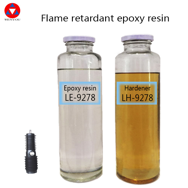 Flame Retardant Epoxy Resin Potting Compound with 10-35kV Electrical Insulation and Modified Saturated Epoxy Resin