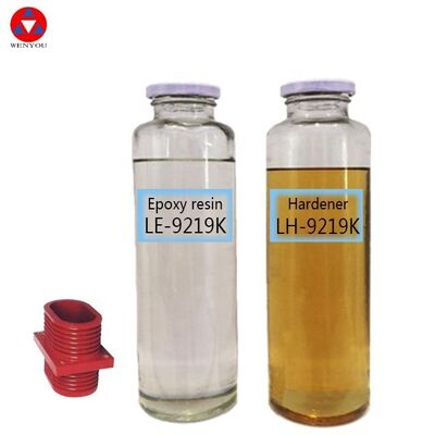 UL 94 V-0 گواهینامه کریستال شفاف اپوکسی Potting رزین با دمای اتاق درمان برای عایق برق